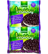 Tortitas De Arroz Integral Y Chocolate Negro Vitalday Gullón 105,2 G.