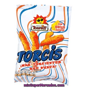 Tosfrit Aperitivo Torcis Con Queso Bolsa 40 Gr