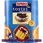 Tostas Redondas Con Vitaminas Bimbo, Paquete 300 G