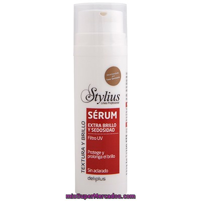 Tratamiento serum textura brillo stylius, deliplus, bote 50 cc, precio actualizado los