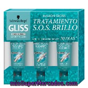 Tratamiento S.o.s. Brillo 30 Días Million Gloss Gliss 1 Ud.