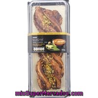 Trenza De Dulce De Leche Con Pistachos Eroski Seleqtia, 450 G