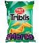 Triblis, Snack Tridimensional (producto De Aperitivo Frito Con Sabor A Queso Y Beicon) Frit Ravich 110 Gramos