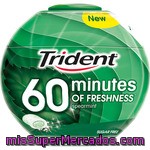 Trident Chicle 60 Minutos Hierbabuena Box 80 Gr
