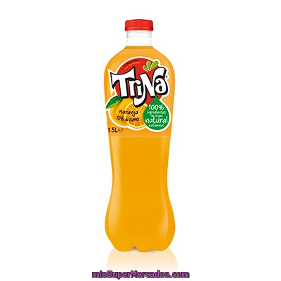 Trina Refresco De Naranja Sin Burbujas Botella 1,5 L