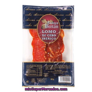 Tronco Betran Lomo De Cebo Ibérico Envase 80 Gr