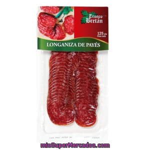 Tronco Betran Longaniza De Payés Envase 125 Gr