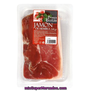 Tronco Bretan Jamón De Hembra Lonchas Envase 240 Gr