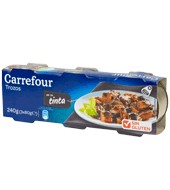 Trozos Calamar En Su Tinta Carrefour Pack De 3x80 G.