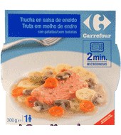 Trucha Con Patatas Carrefour 300 G.