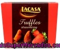 Trufas De Fresa Lacasa, Caja 200 G