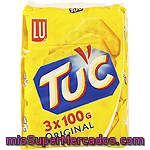Tuc Break Crackers Pack Ahorro 3 Paquete 100 G