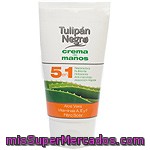 Tulipan Negro Crema De Manos 5 En 1 Reparadora Nutriente Hidratante Anti-manchas Y De Absorción Rápida Tubo 125 Ml