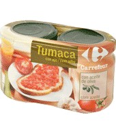 Tumaca Con Ajo Y Aceite De Oliva Carrefour 370 G.