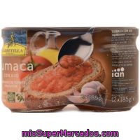 Tumaca De Ajo Carretilla, Pack 2x185 G