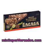 Turrón Chocolate Almendras Lacasa 250g