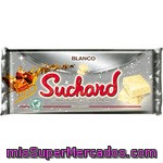 Turrón De Chocolate Blanco Crujiente Con Arroz Inflado Suchard 260 Gramos