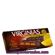 Turrón De Chocolate Con Naranja Virginias 150 Gramos