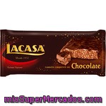 Turrón De Chocolate Crujiente Lacasa 250 Gramos