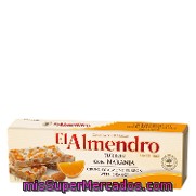 Turrón Duro Con Naranja El Almendro 75 G.