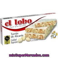 Turrón Duro De Alicante El Lobo 250 Gramos