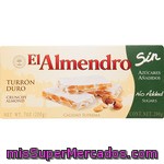 Turrón Duro Sin Azucares Añadidos El Almendro 200g