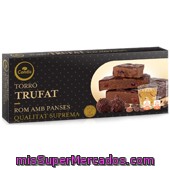 Turron Truf Condis Pasas Al Ron 200 Grs