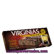 Turrón Trufado De Chocolate Al Ron Con Pasas Virginias 200 G.