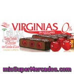 Turrón Trufado De Chocolate Con Guindas Al Licor Virginias 200 G.