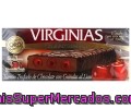 Turrón Trufado De Chocolate Con Guindas Al Licor Virginias 270 Gramos