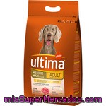 Ultima Adult Rico En Buey Y Arroz Para Perro De Razas Medianas Y Grandes Envase 3 Kg