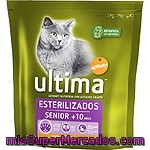 Ultima Alimento Para Gatos Senior Estirilizados Bolsa 800 Gr