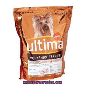 Ultima Alimento Para Perros Dog Mini Yorshire Bolsa 800 Gr