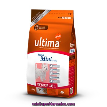 Ultima Alimento Para Perros Mini Senior Bolsa 1,5 Kg