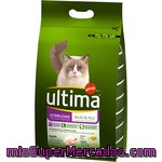 Ultima Con Pavo Y Cebada Para Gato Bolsa 3 Kg