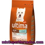 Ultima Light Con Pollo Para Perros De Raza Mini Paquete 1,5 Kg