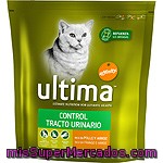 Ultima Para Gato Control Tracto Urinario Rico En Pollo Y Arroz Bolsa 800 G