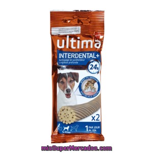Ultima Snack Para Perros Mini Interdental Bolsa 70 Gr
