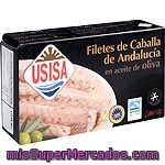 Usisa Filetes Caballa De Andalucía En Aceite De Oliva Lata 78 G Neto Escurrido