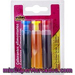 Vahiné Colorante Alimentario Amarillo, Azul Y Verde 18ml