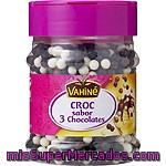 Vahine Croc Sabor Tres Chocolates Frasco 90 G