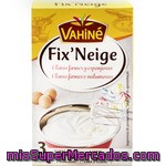 Vahine Fix Neige Claras Firmes Y Esponjosas 3 Unidades Caja 12 G