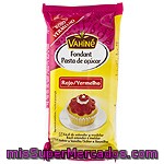 Vahine Fondant Rojo 250g