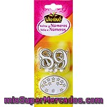 Vahine Velita Y Números Blister 12 Unidades