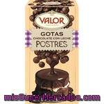 Valor Postres Gotas De Chocolate Con Leche Envase 200 G