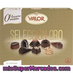 Valor Selección Oro Surtido De Bombones 0% Azúcares Añadidos 20 Unidades Sin Gluten Estuche 200 G