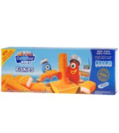 Varitas De Pescado Rebozadas, Prefritas, Ultracongeladas Carrefour Kids 450 G.