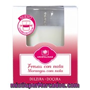 Vaso Perfumado Bicolor Fresas Con Nata Cristalinas 1 Ud.