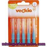 Veckia Cepillo Dental Interdental Extrafino 2,5 Mm Blister 5 Unidades