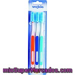 Veckia Cepillo Dental Limpieza Interdental Duro Blister 3 Unidades